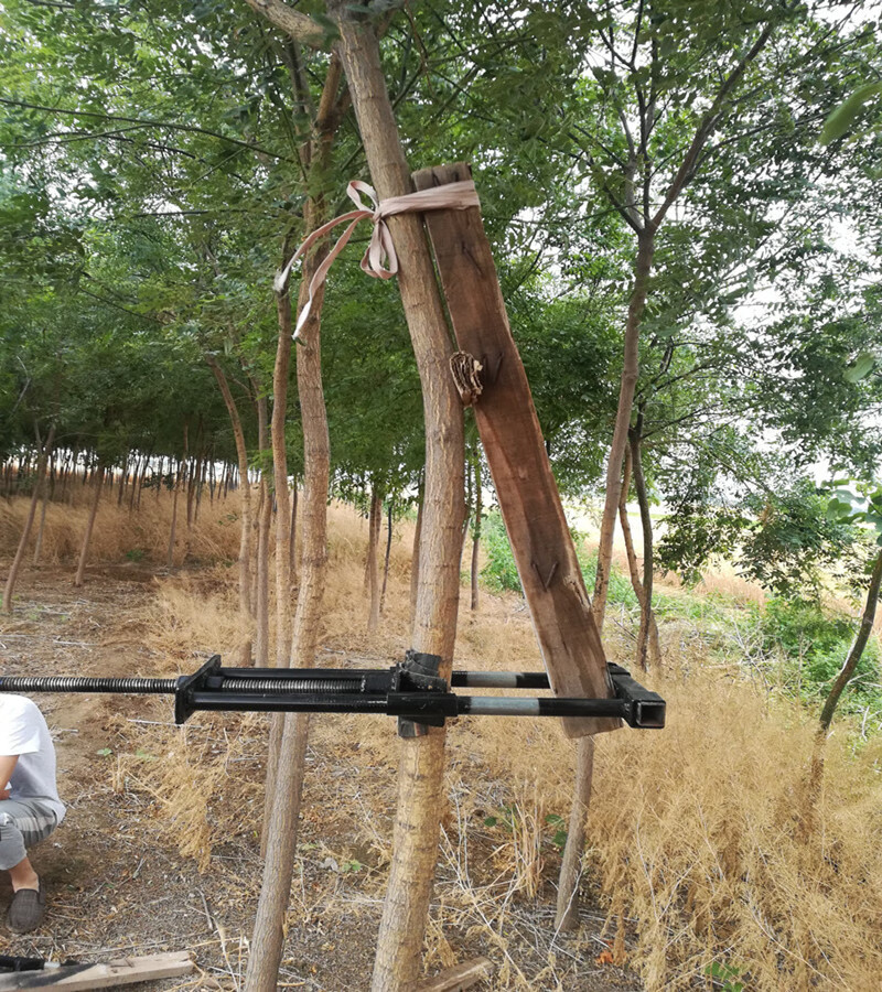 树木直弯器机械双轨平衡易操作苗木器园林工具结实耐用易操作直树器