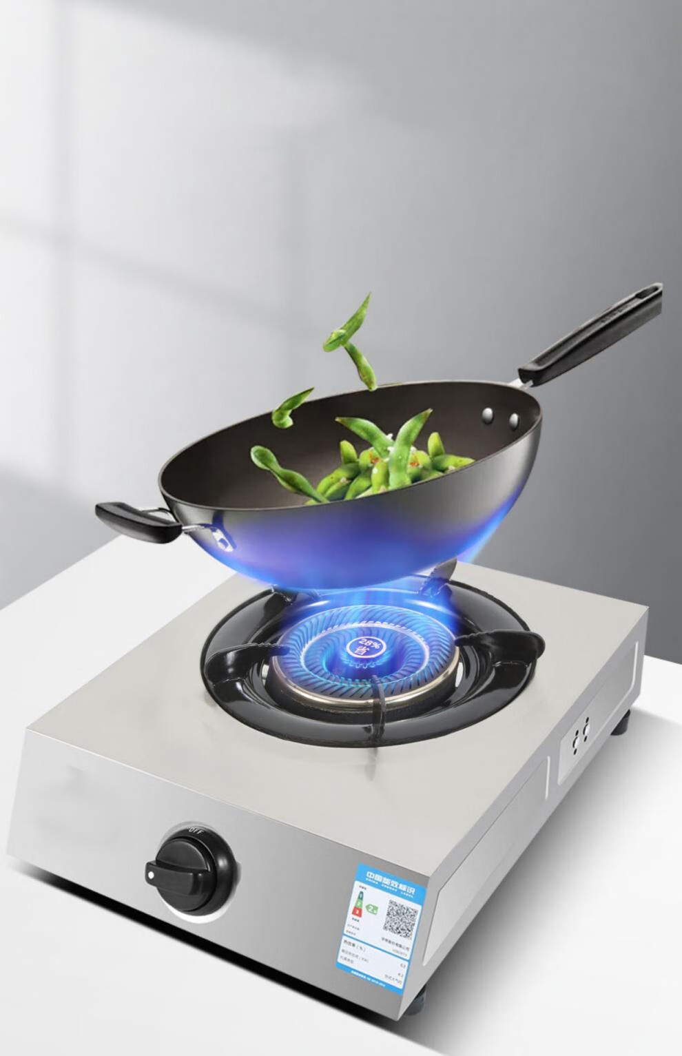 气台式嵌入式天然气煤气单灶猛火家用美菱 经典款台式(液化气)【图片