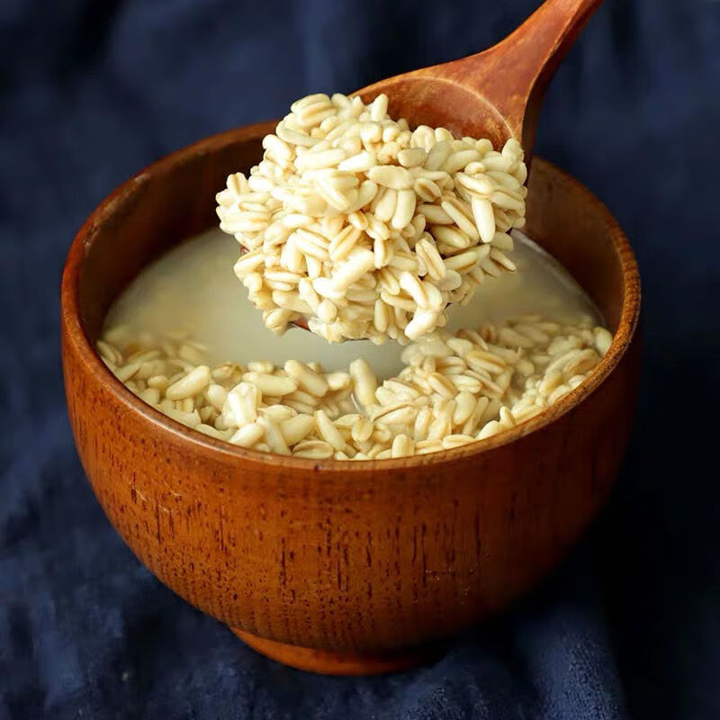 甜胚子 陇萃堂甘肃兰州特产罐装200g甜胚子临夏酒醅子燕麦 灰豆子4罐