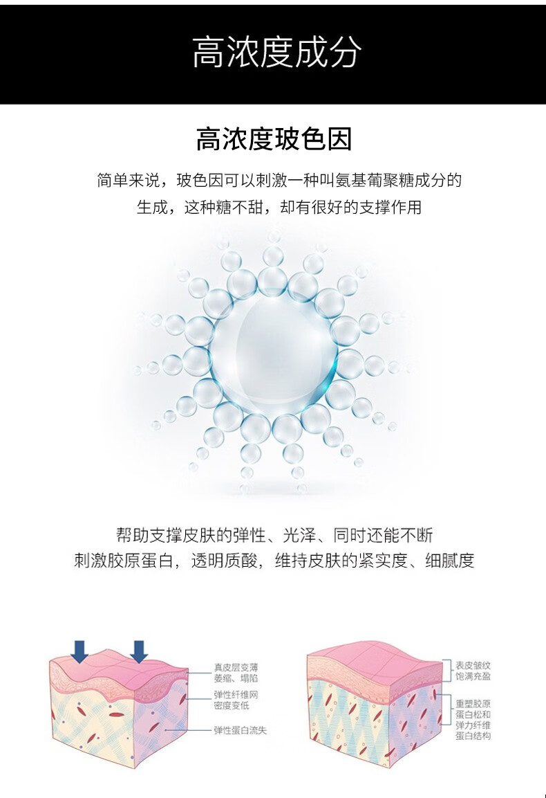 米加（Mignon maimai） 面霜黑绷带面霜15g高浓度玻色因保湿复颜补水保湿滋润紧致精华霜 玻色因面霜15g