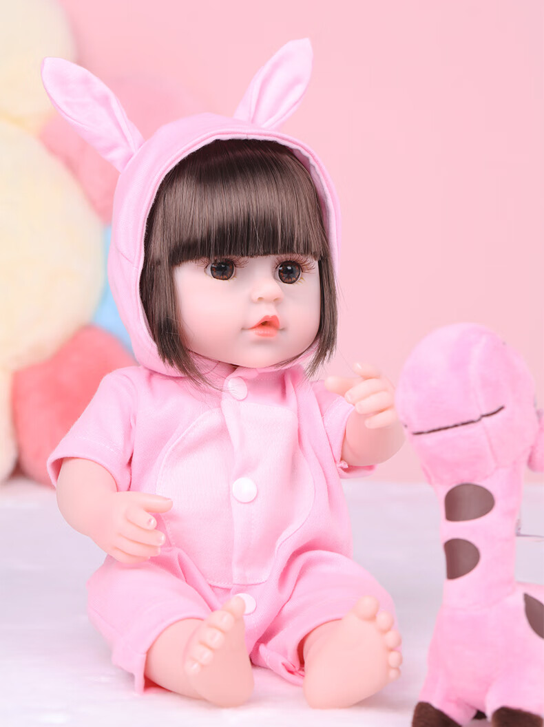 会说话的娃娃智能仿真学人说话玩具婴儿女孩软胶假宝宝玩偶女童洗澡