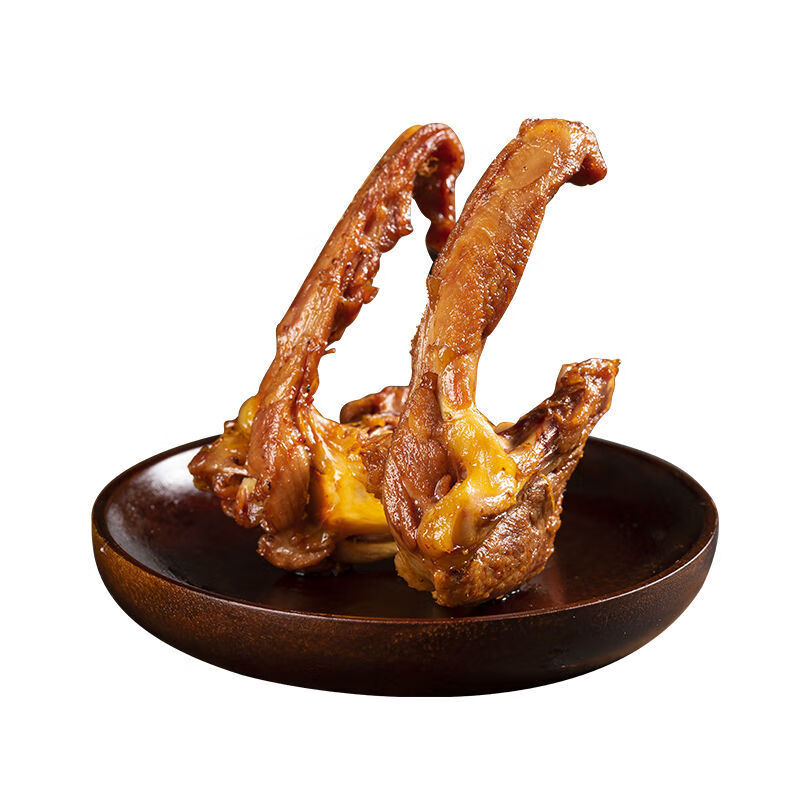 贱骨头鸭锁骨香辣卤香即食卤味鸭肉零食鸭架小包装鸭肉零食香辣味20包