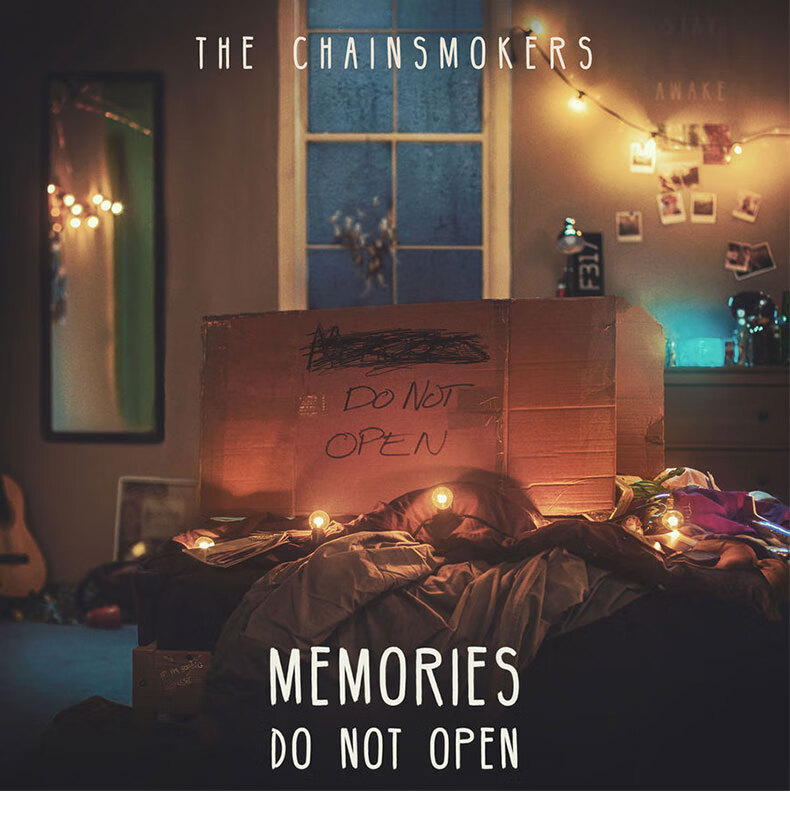 正版烟鬼组合 the chainsmokers memoriesdo not open cd专辑试