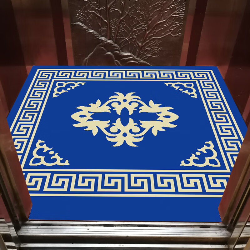 电梯轿厢内高档加厚地垫定制logo垫轿厢专用垫家用商用电梯星期毯 b-2