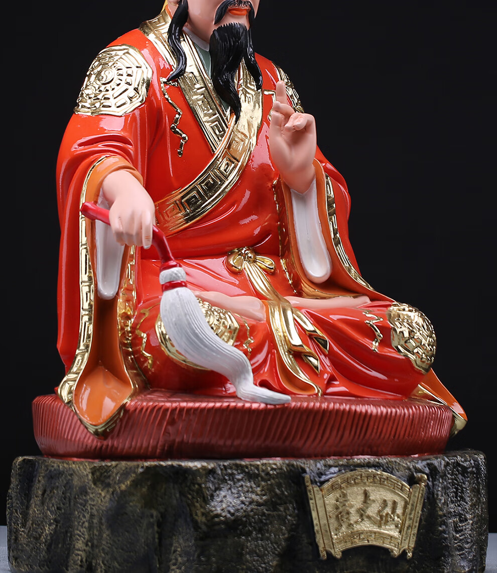 印午黄大仙神像素养真人黄初平家用平安净正真人供奉树脂佛像摆件