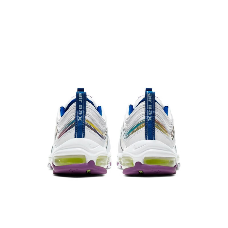 nike耐克airmax97女子弹头气垫运动休闲鞋ct6806921733米红蓝dc