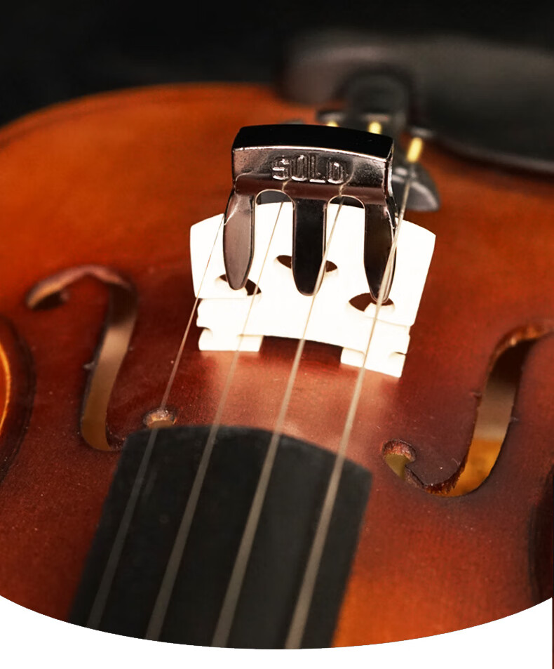 猛犸象金属小提琴弱音器小提琴消音器减小音量静音练习四色不吵邻复古