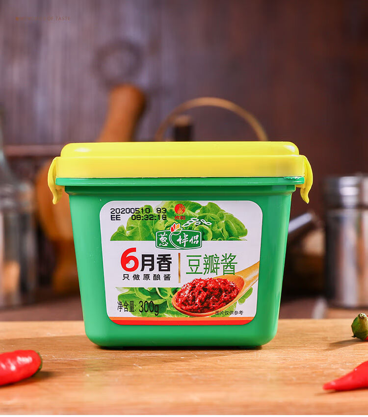 欣和六月香豆瓣酱葱伴侣6月香豆瓣酱炒菜调味拌面沾酱原酿酱800g豆瓣