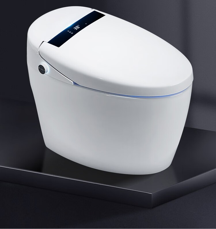 尊驰卫浴黑色浴室柜花洒马桶智能马桶毛巾架卫生间用品组合套装 智能