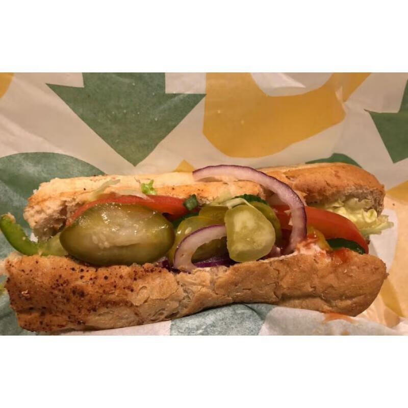 北京subway赛百味三明治6寸早餐糕点心下午茶 巧克力曲奇(5块)【图片