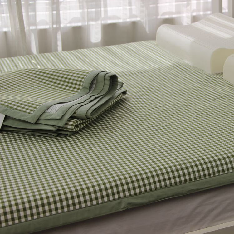 空调房凉席 妇女儿童老人不冰折叠软席 出口双人床竹纤维纱布席垫