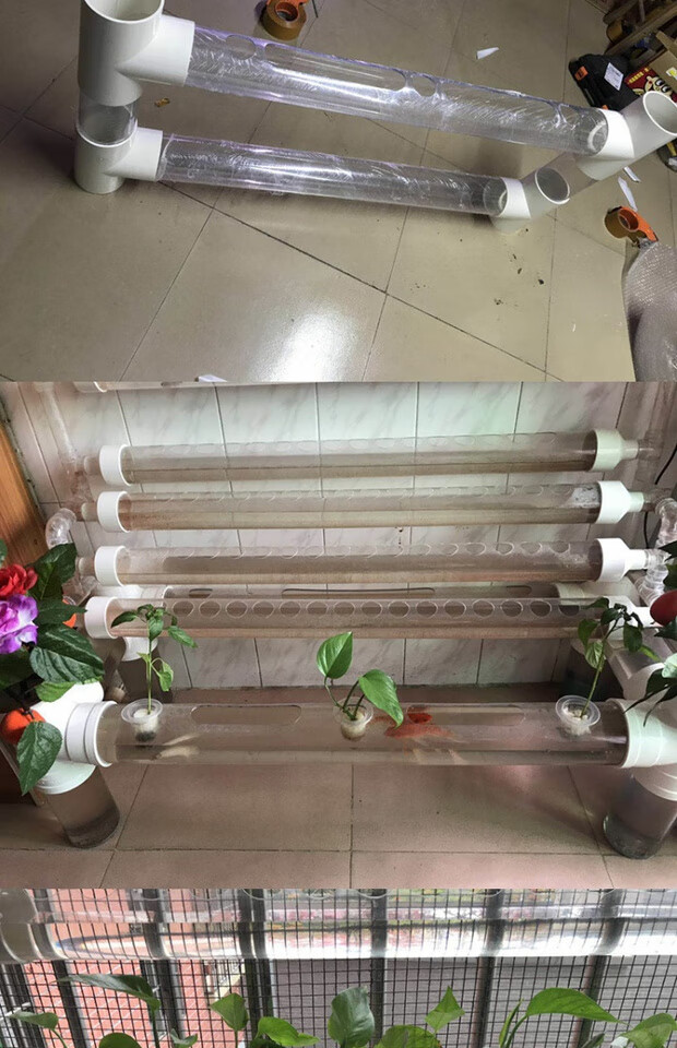 透明pvc硬塑料管鱼缸亚克力水管pc管外径202532mm4分6分upvc管外径