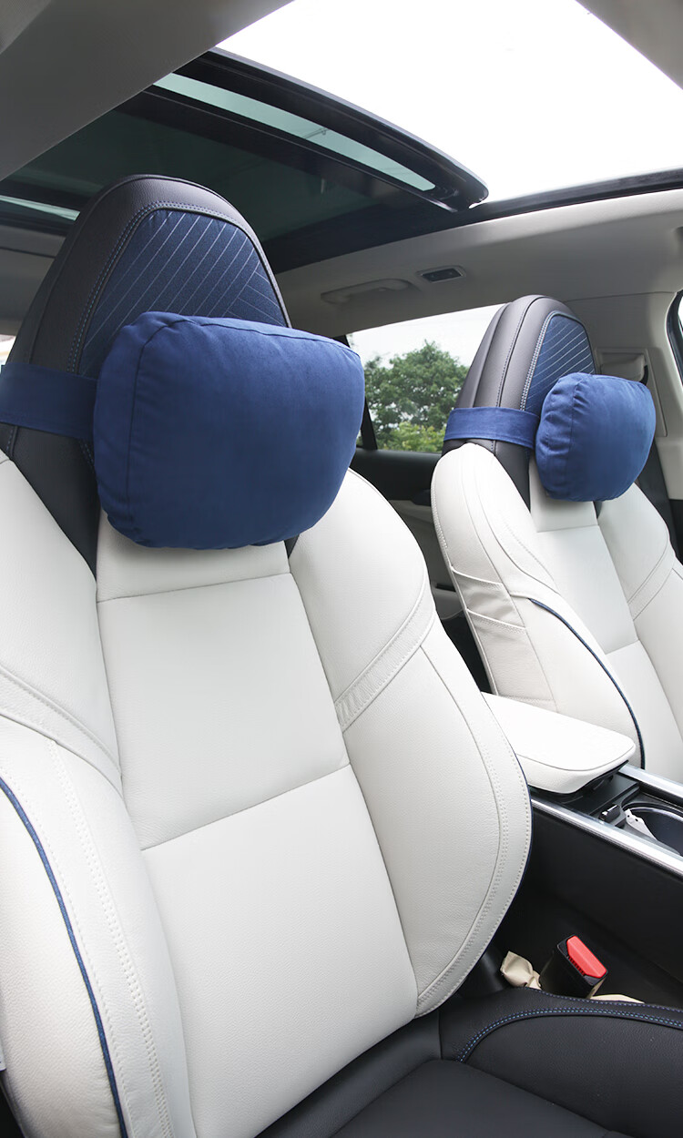 02/03/05奔驰gla/a级君威gs腰枕 前排-运动座椅头枕(单个装)【黑色】