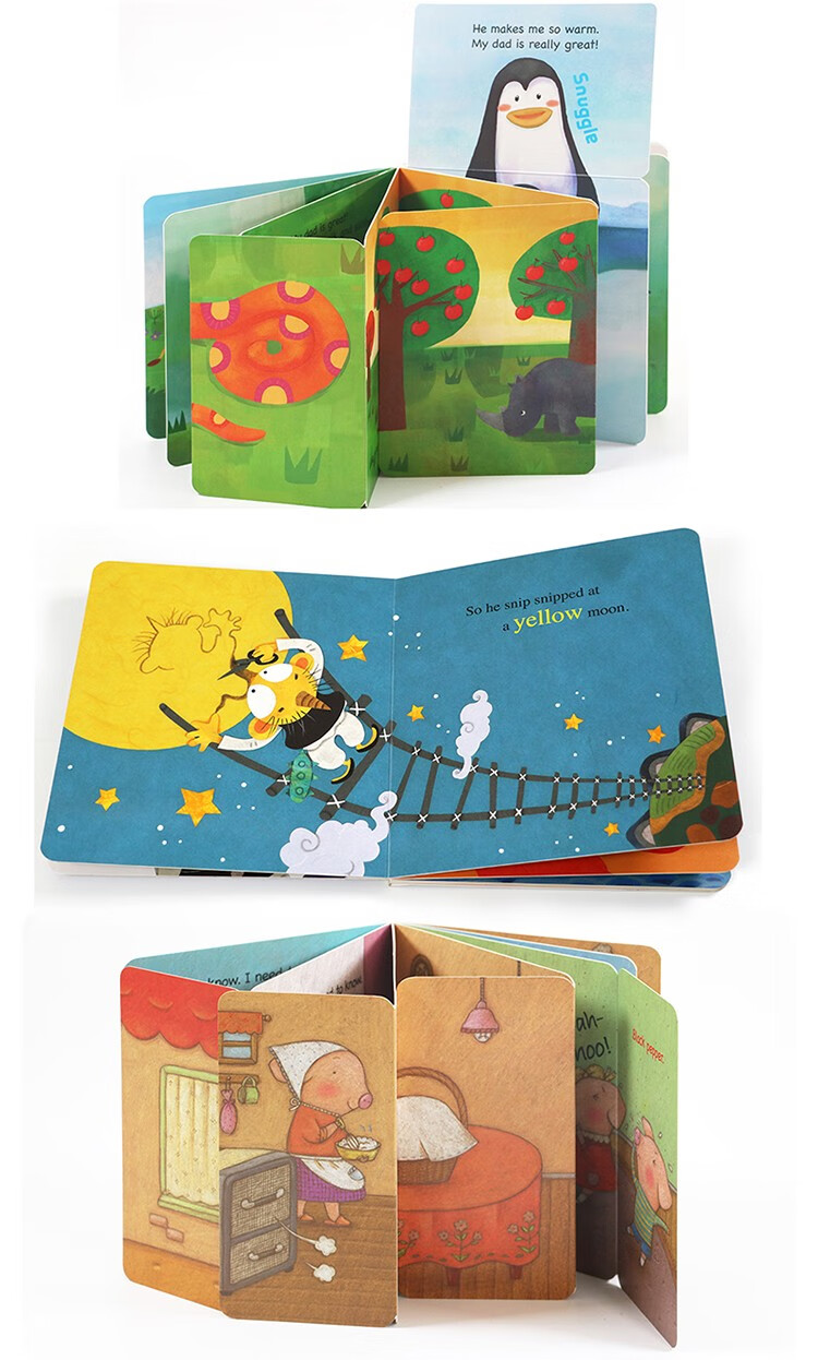 英文原版blinkblinkenglish闪亮英语绘本036岁儿童启蒙早教认知翻翻