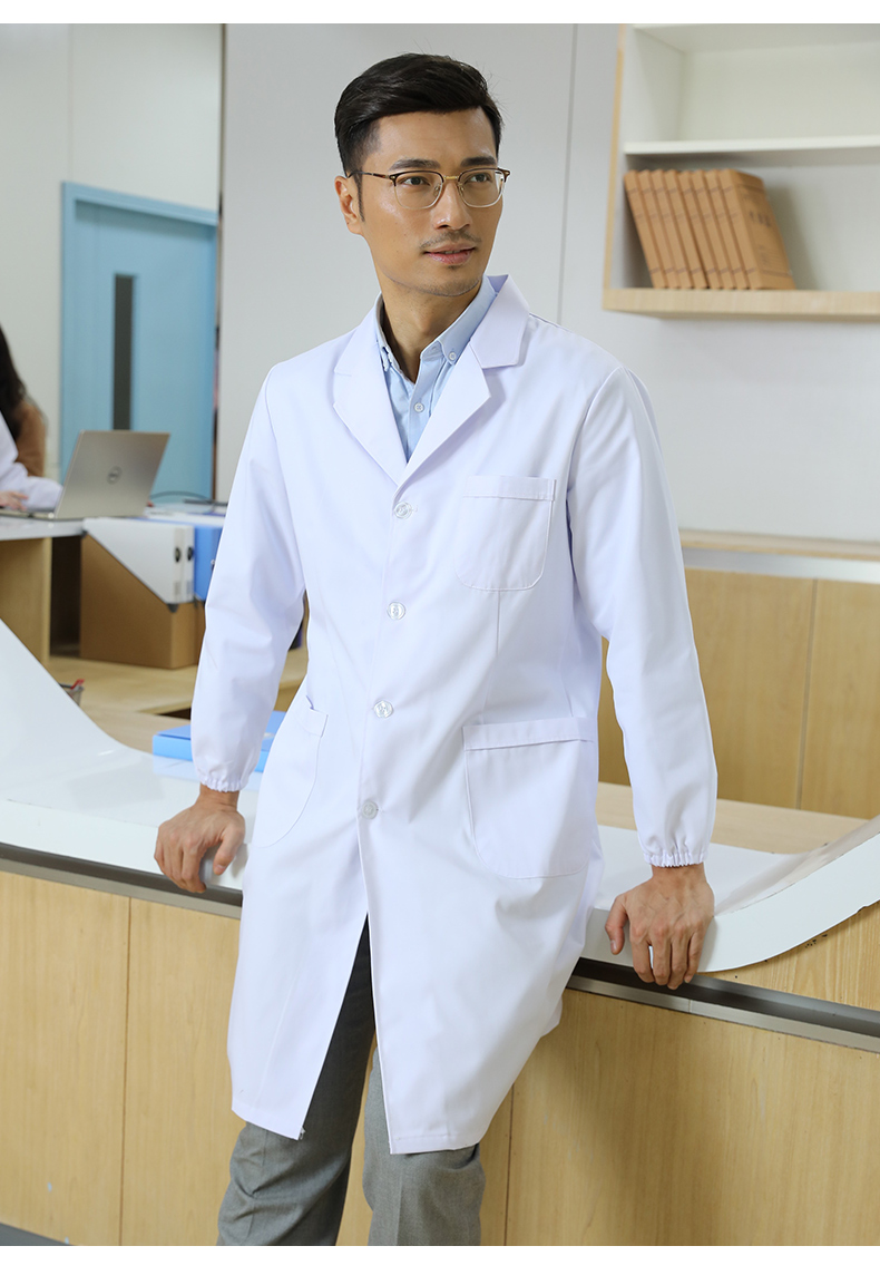 可开票白大褂长袖服工作服护士服秋冬短袖女护士医师薄款实验服工装