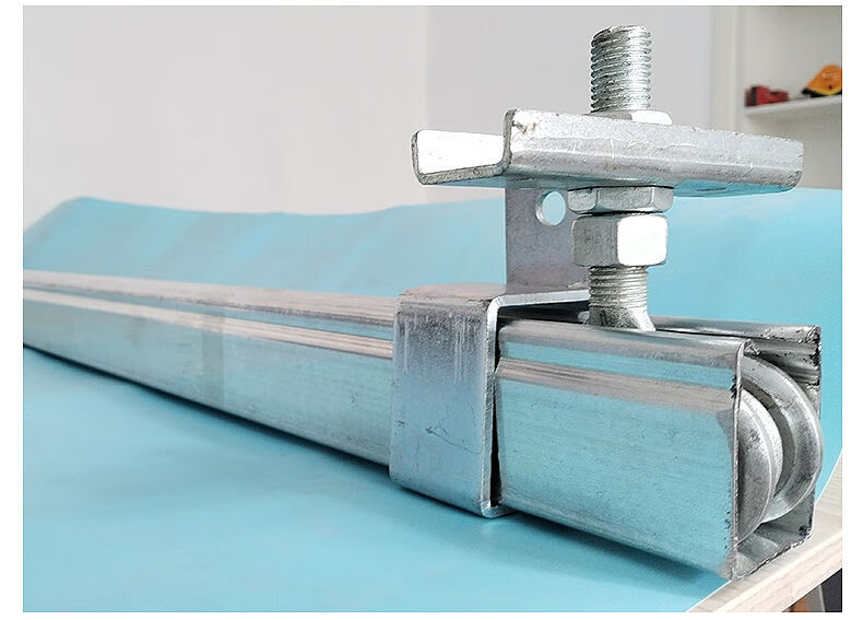 推拉门轨道工业门滑轨平移门导轨厂房门吊轨全套上滑轮吊轮下轮 65*55