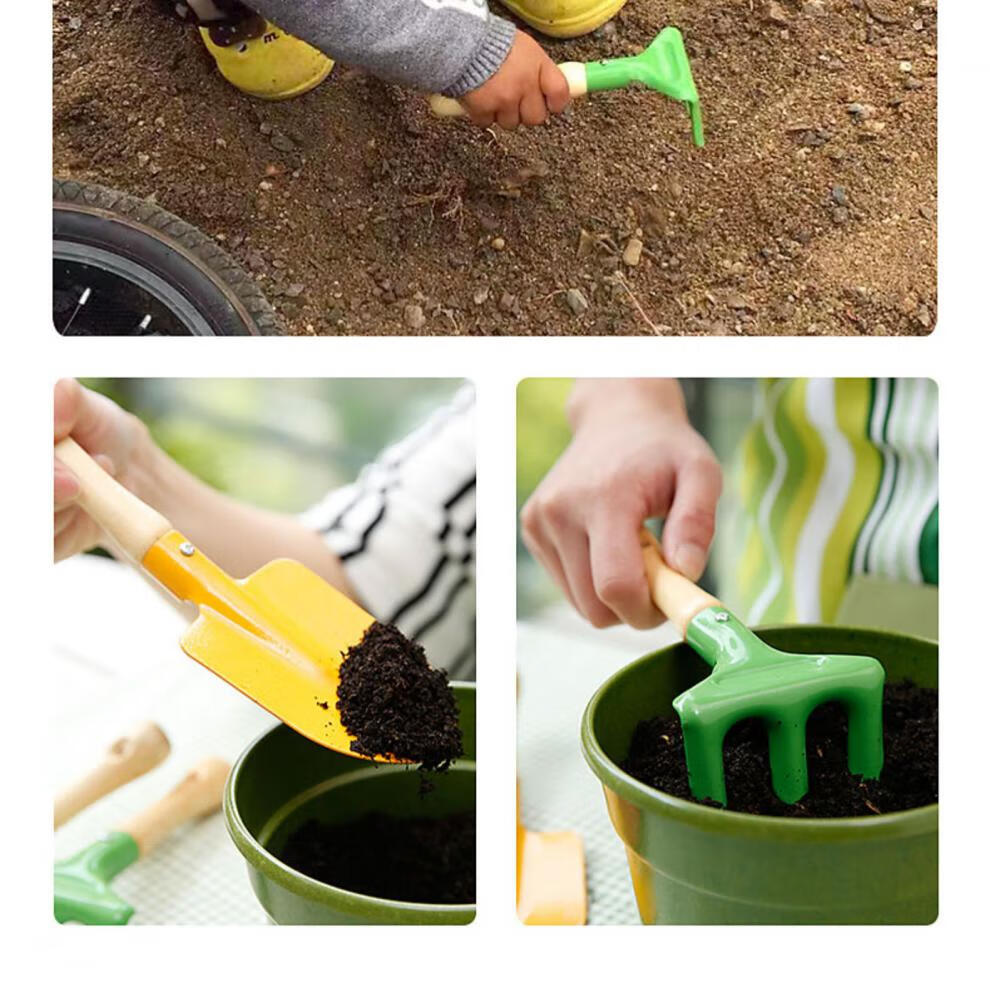 2022新款种花工具家用 沃施worth儿童园艺工具多肉盆栽种植铲幼儿园种
