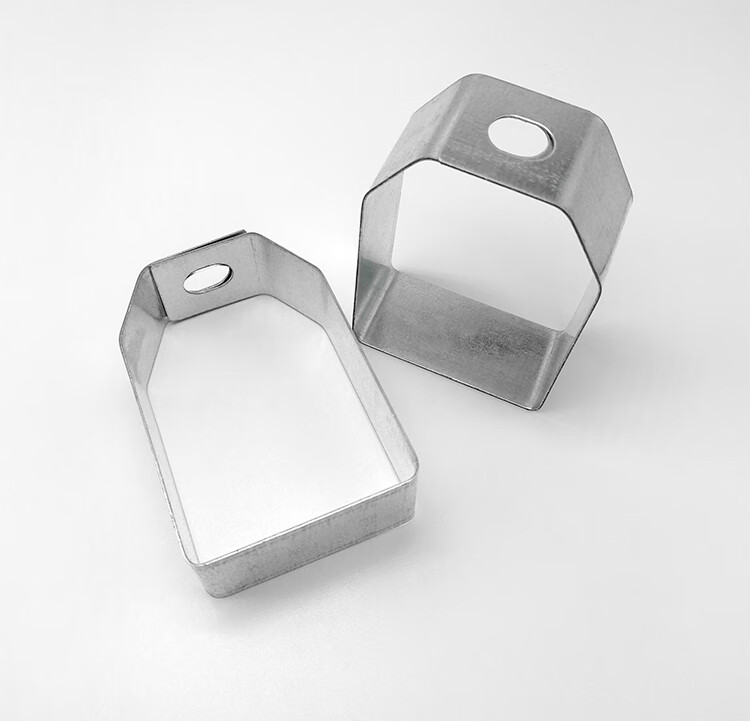 b型吊码铁线槽吊框吊件电缆桥架框架镀锌金属吊箍支架配件 100x100