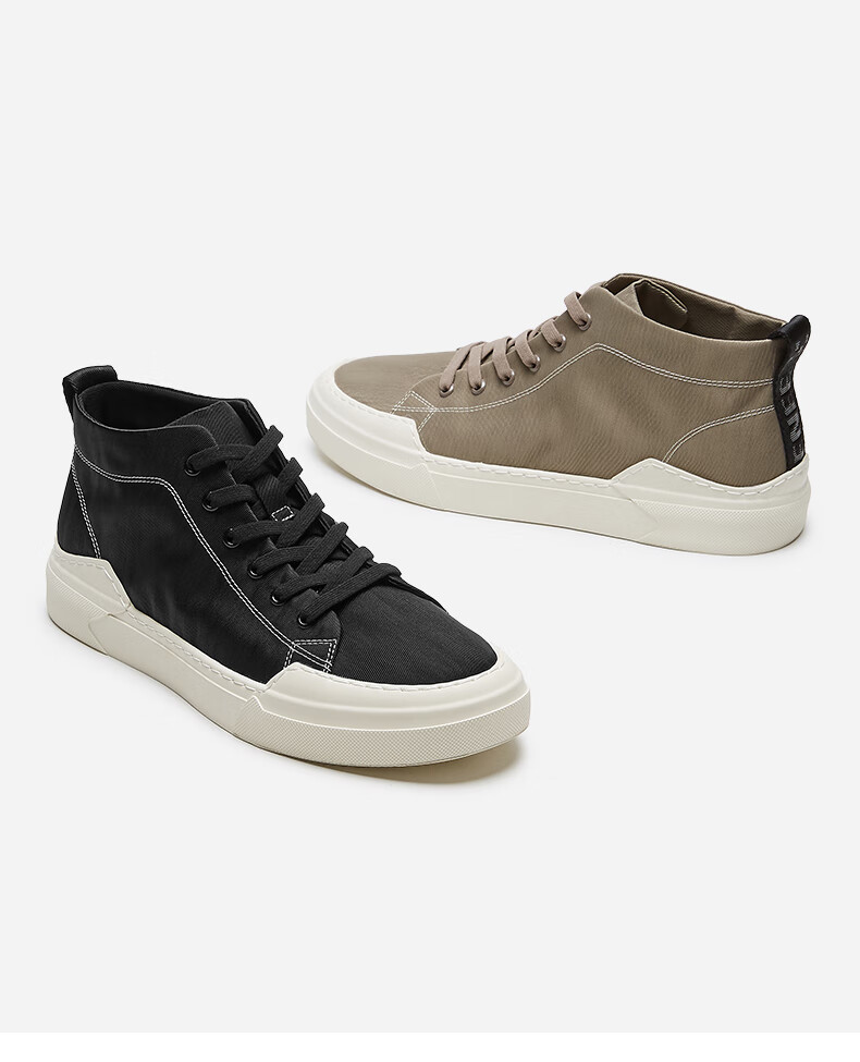 热风板鞋男2020年冬季新款男士时尚休闲鞋平底舒适布鞋09灰色43偏大半