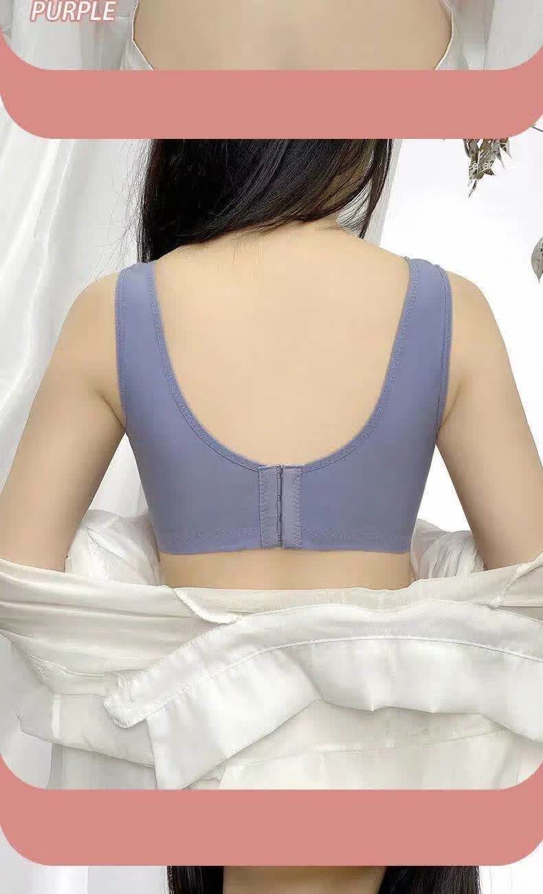 内衣】女薄款斤可穿小胸显小文胸胸罩薄款显小胸罩 深灰 42/95d【图片