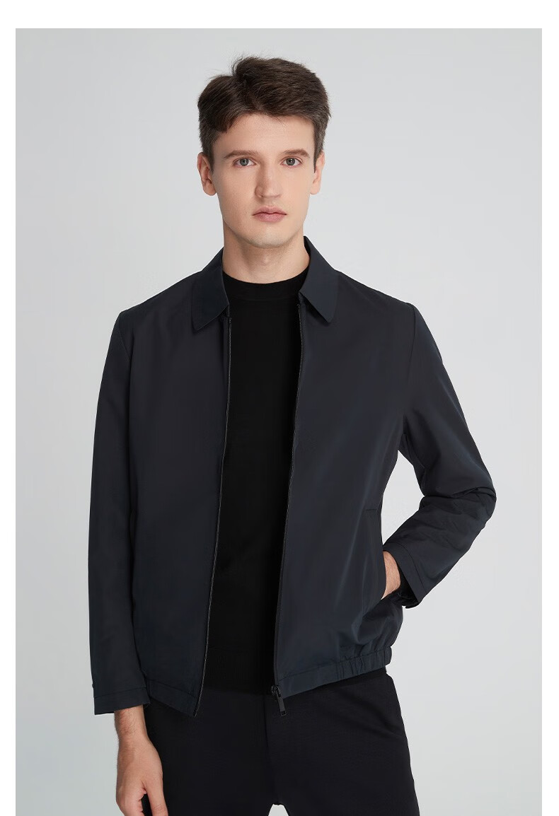 澳林丹顿(orrdt)夹克 奢侈品男装22秋冬新款 商务休闲男士翻领外套上