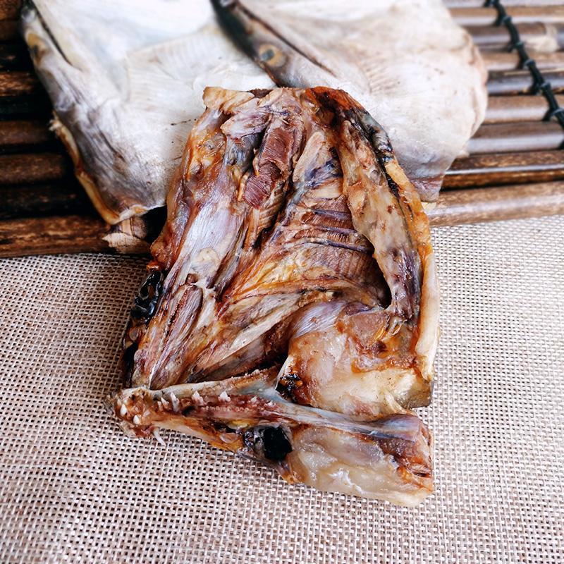 台州特产海鲜干货鳗鱼头干淡鳗鱼鲞干货头现晒鳗鱼骨头500g