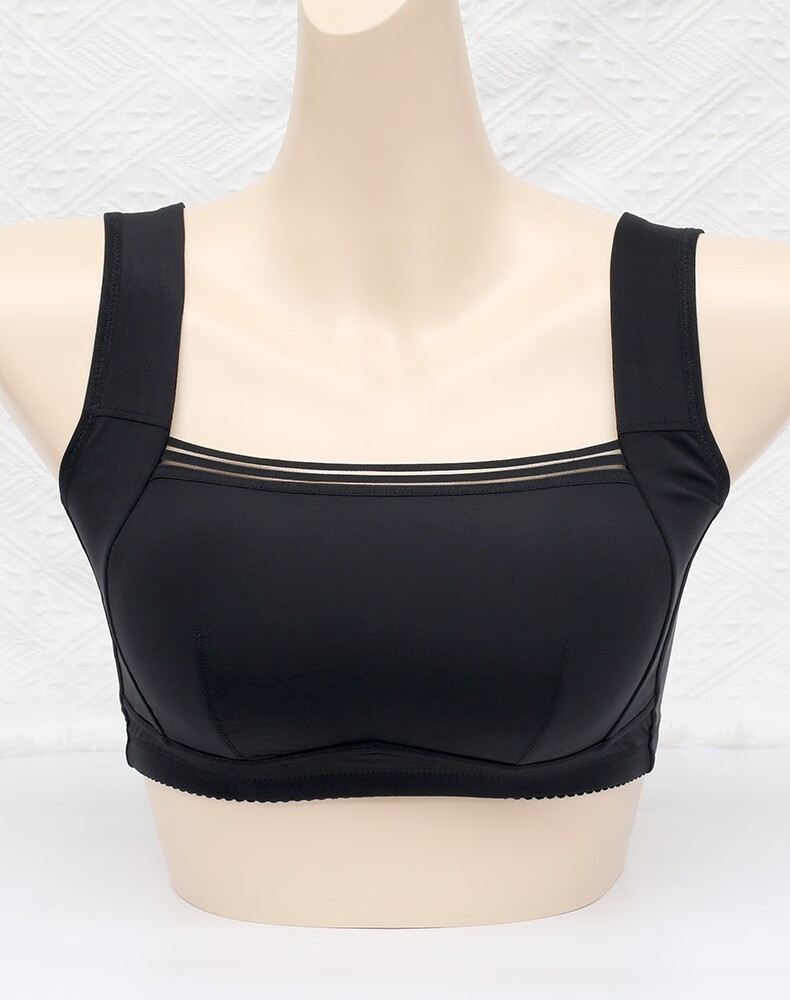 身态无钢圈无胶骨裹胸束胸石墨烯内衣聚拢抹胸运动薄杯文胸 8804 魅