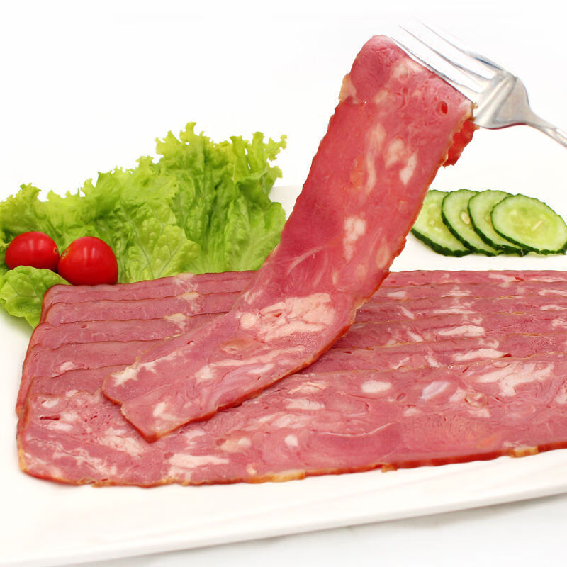 清真牛肉培根牛肉培根400g手抓饼披萨烘焙早餐食材家用烧烤原料牛肉