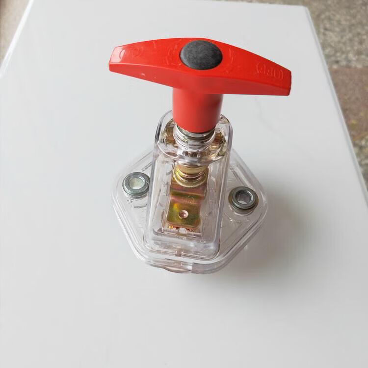 适用于货车汽车电源总开关 12v24伏纯铜电瓶断电电磁式开关货车电闸刀