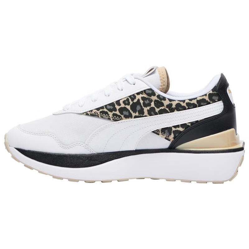 彪马puma 女鞋cruise rider 缓震透气舒适 系带日常运动休闲跑步鞋女
