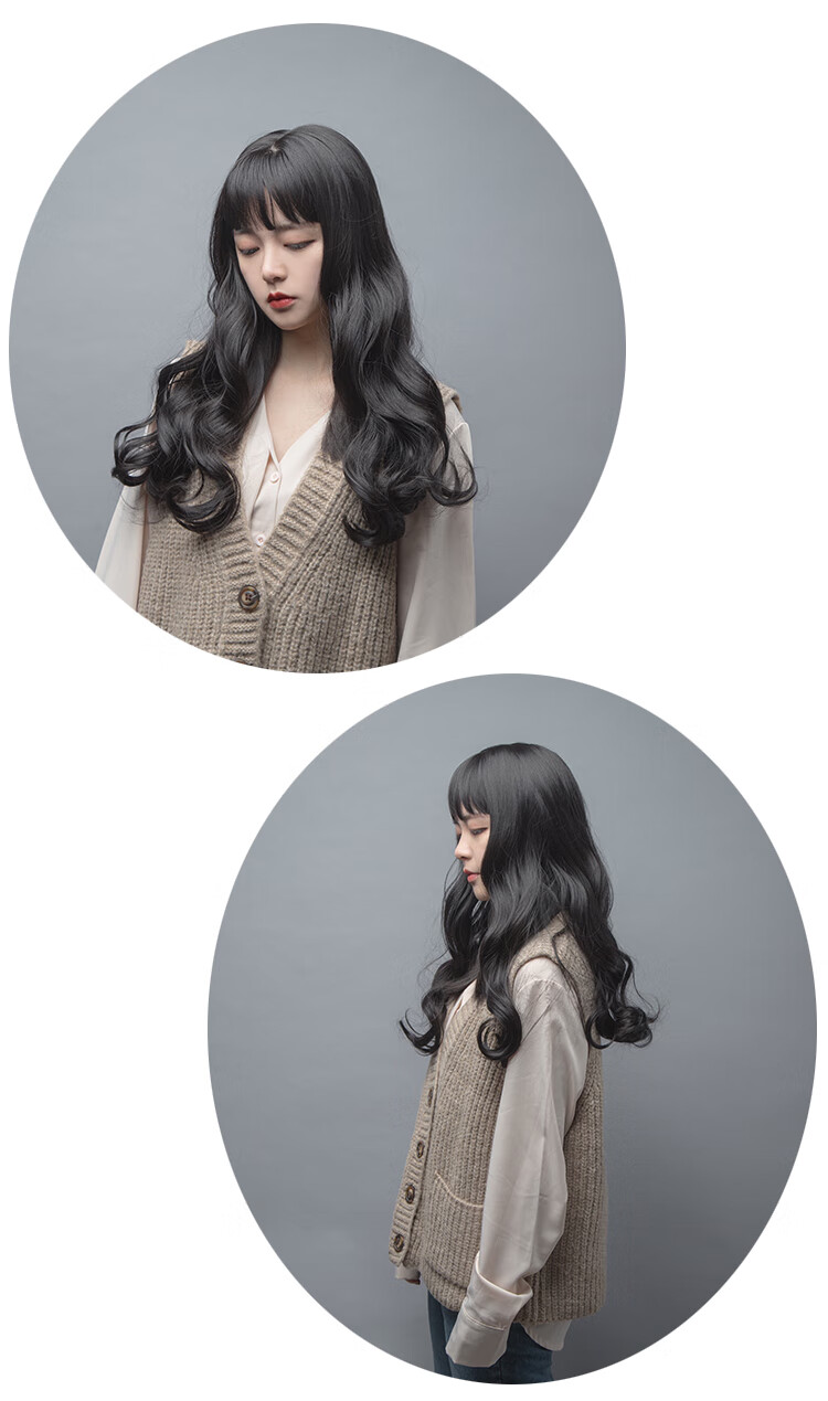 适用人群:女士色系:其他长度:长发材质:高温丝假发发型:长直发商品