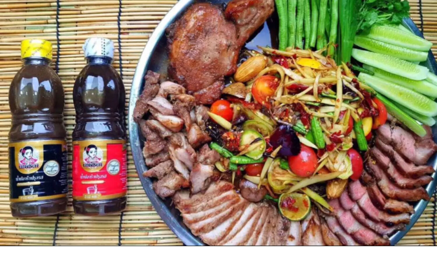 泰国女神牌发酵臭鱼酱鱼露沙拉酱400ml青木瓜酱料木瓜海鲜凉拌可用