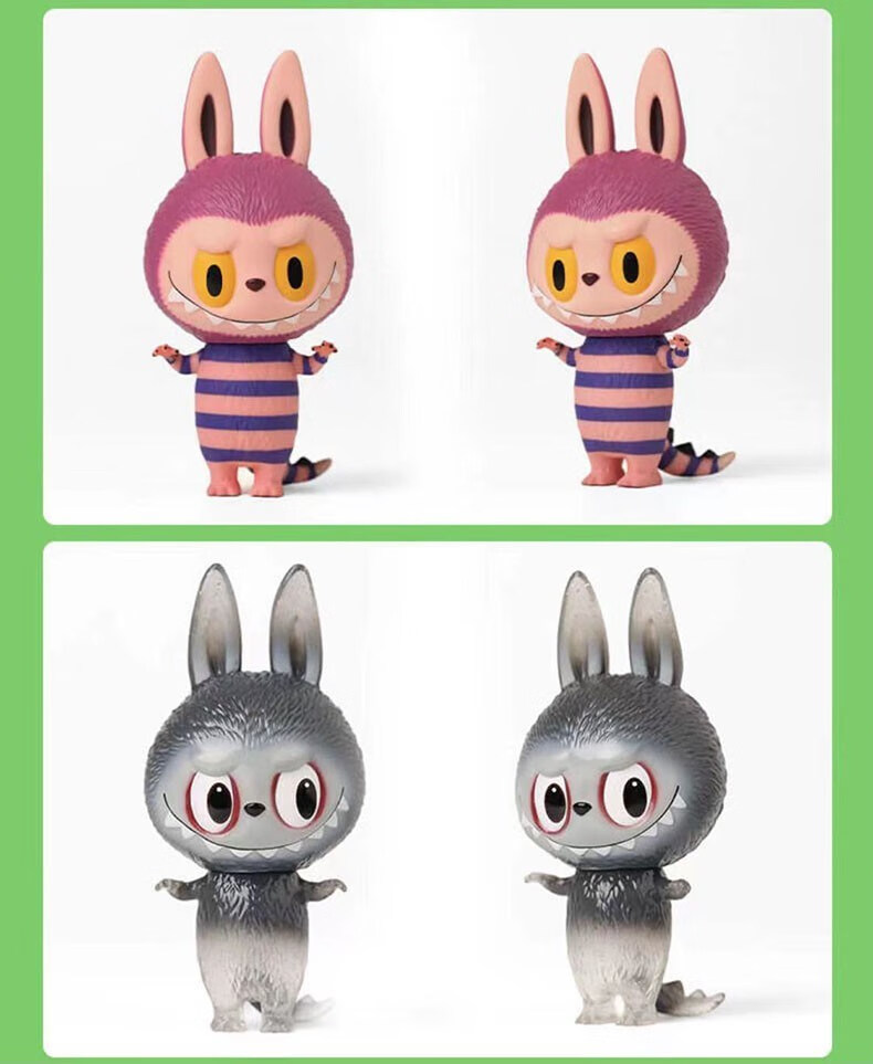 拉布布labubu mini4代 迷你zimomo4代四代系列盲盒小