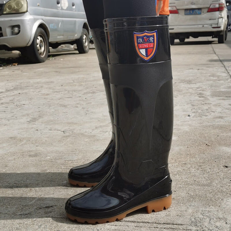 超加高筒男士雨靴水鞋雨鞋特高筒加长防滑水雨靴套鞋钓鱼鞋工矿靴