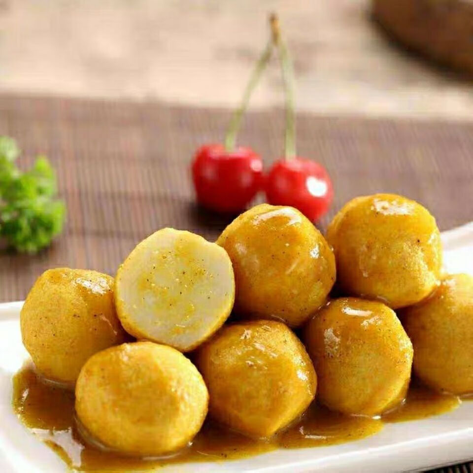 5折 【官方旗舰】香港仔四海鱼蛋 咖喱鱼蛋 四海鱼蛋香港仔四海咖喱