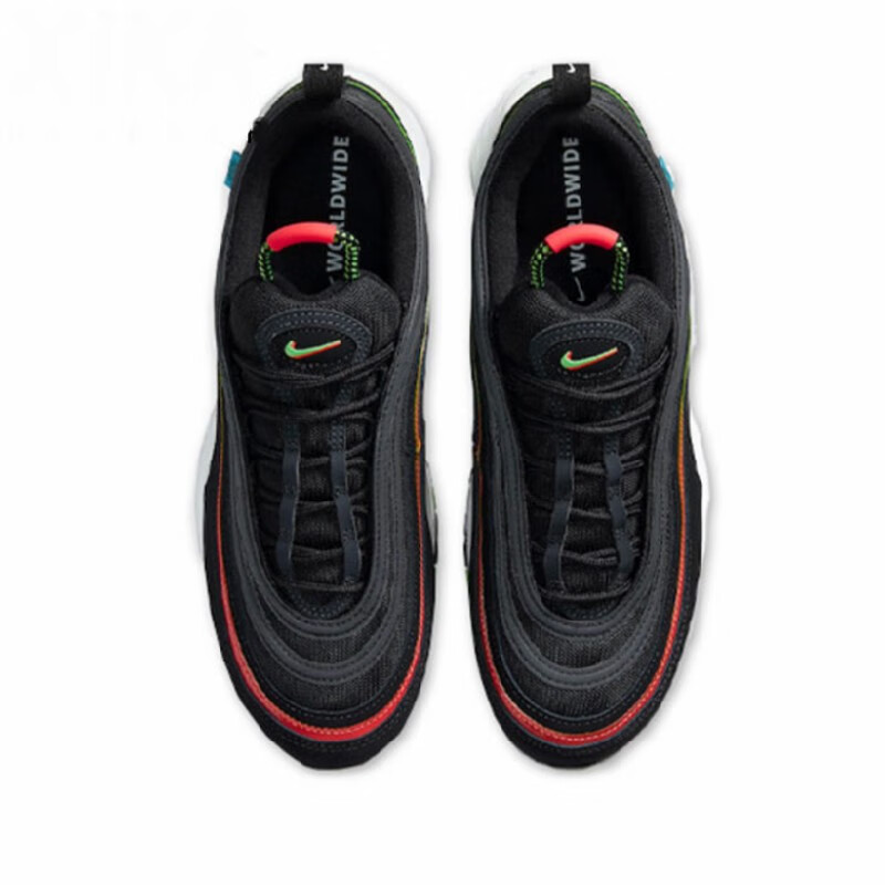 nike耐克airmax97男子子弹头气垫跑步鞋dh1085绿白子弹dh0271100425