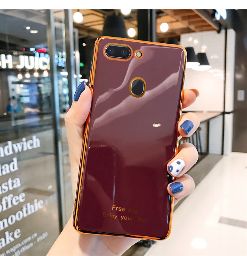 oppor15手机壳r十五奶奶灰opper15包边软壳pacm00防摔pactoo外套 牛油