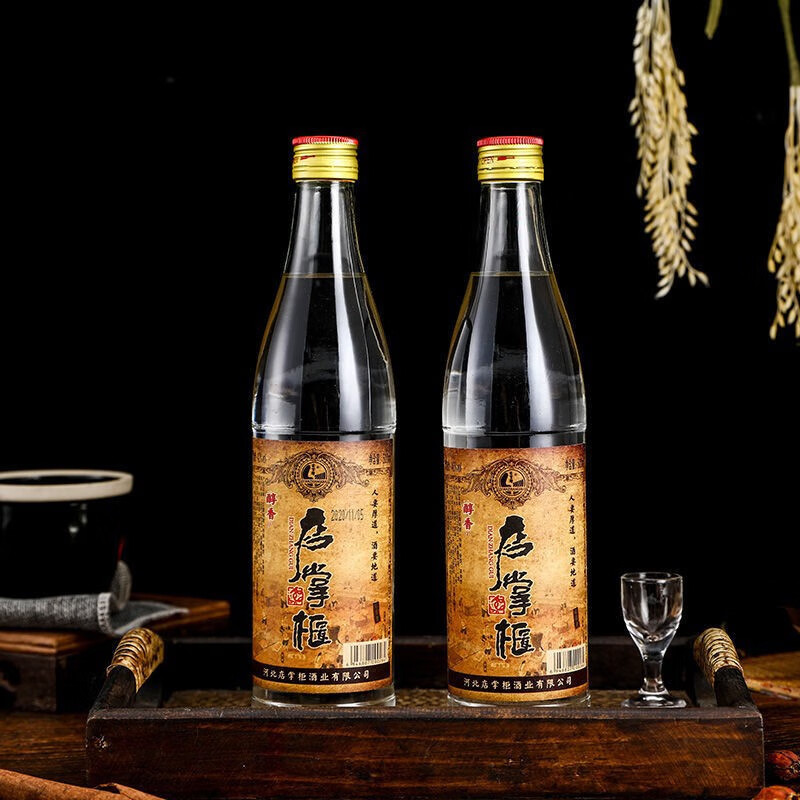 【店掌柜】光瓶12瓶试饮装纯粮食46度500ml浓香型高度白酒酿造纯粮酒