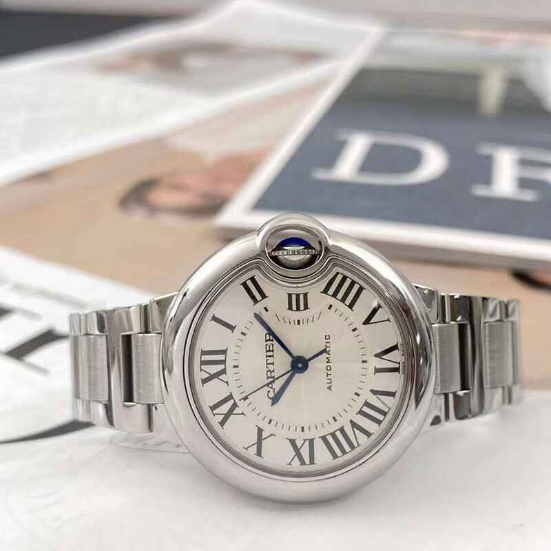 【二手95新】卡地亚蓝气球 wsbb0044 自动机械女士腕表 33mm 全套 浅