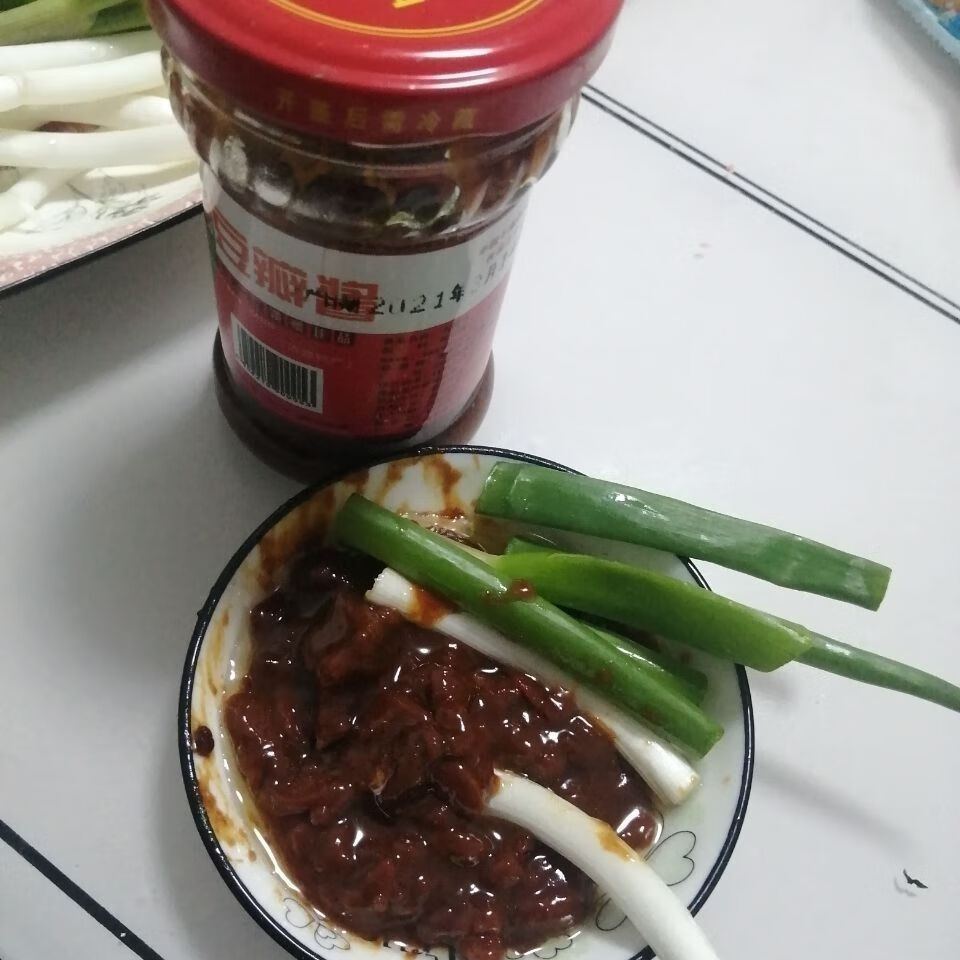 新城豆瓣酱山东特产名吃沂源新城豆瓣酱肉丁酱豆瓣酱蘸酱拌饭酱 5瓶