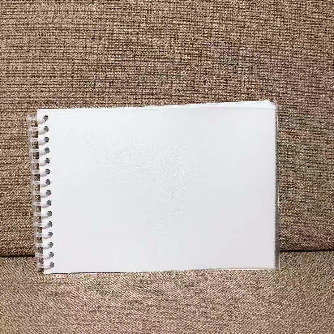 旁洛离型纸本 活页横版离型纸本双面a4a5手帐纸胶带收纳册图鉴本手账