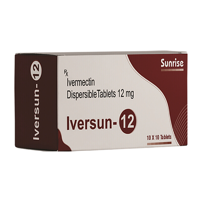 m28印度原装进口sunrise日升制药lversun12伊维菌素片用12mg100片