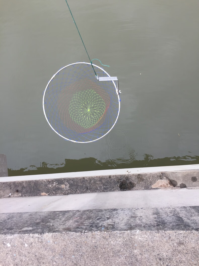 韵沐汐 筏钓抄网改良款不锈钢桥钓抄网神仙兜带绳提网桥筏钓专用抄网