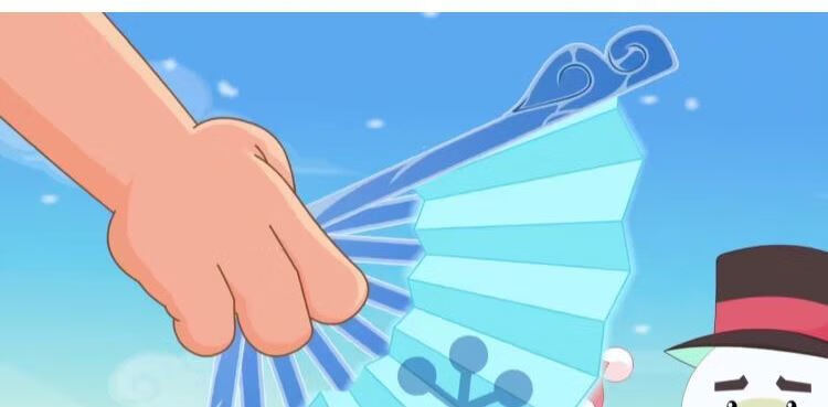 喜洋洋寒冰扇 喜羊羊的寒冰扇原版喜洋洋与灰太狼动