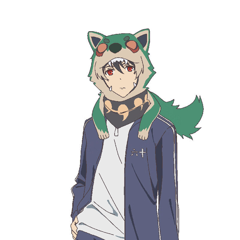 仙王的日常生活周边二蛤头套王令毛绒帽子动漫二次元 二蛤头套 仙王