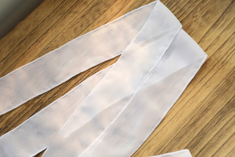 蒙眼纱 古风蒙眼布汉服遮眼白浅晓星尘cosplay古装润玉仙女纱巾带sn