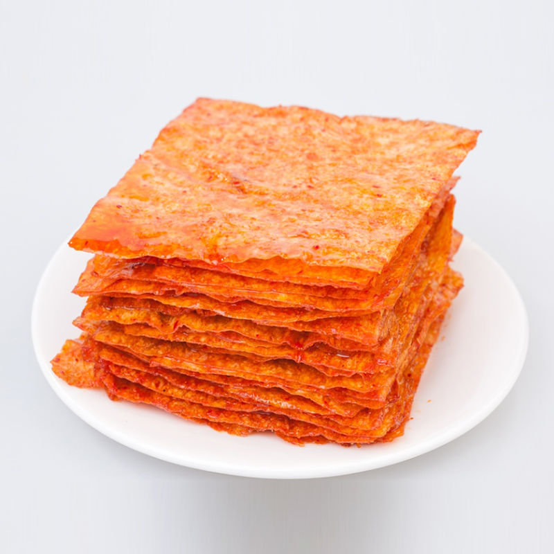 林妹妹湖南特产麻辣片98g 爆鸡皮条鸡蛋片辣条 80后怀旧辣片大礼包