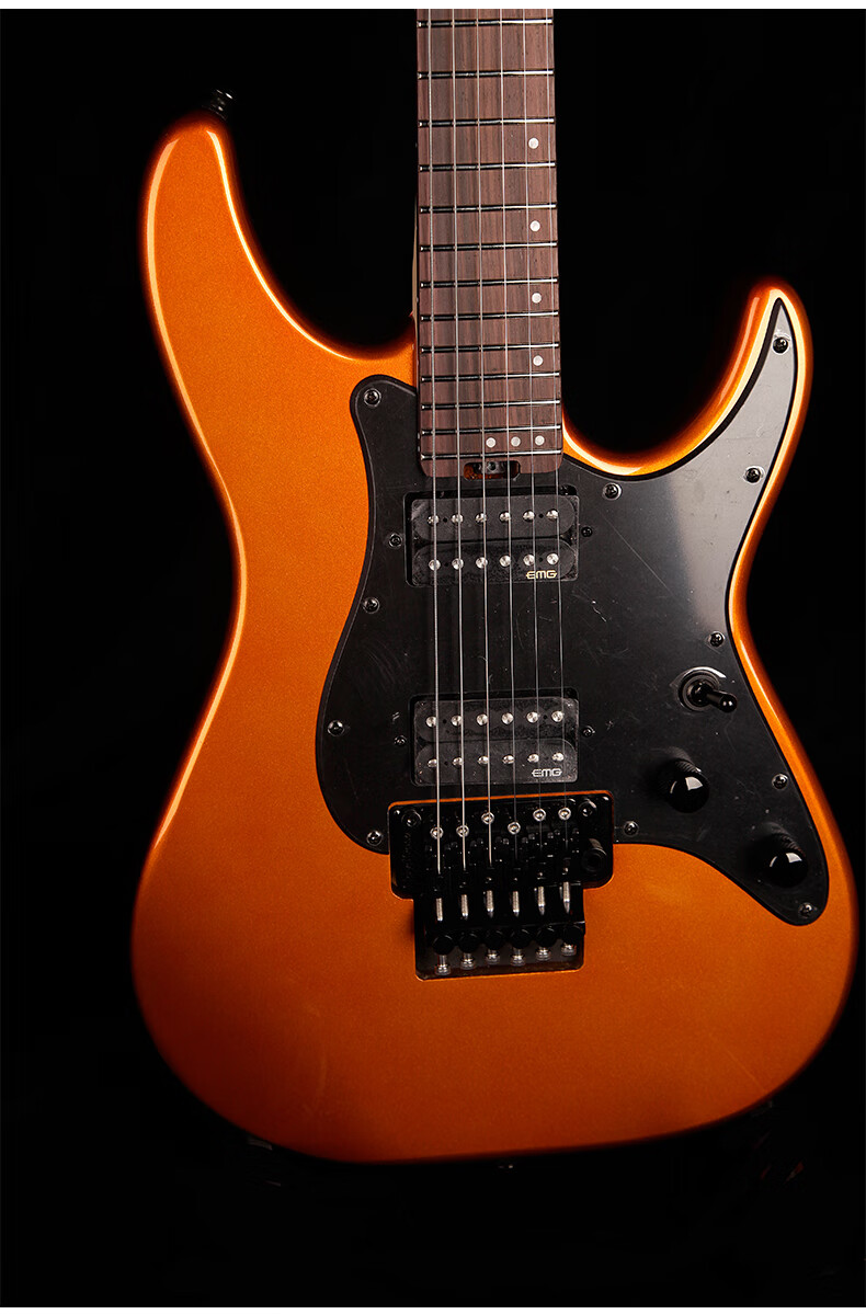 schecter sun valley super shredder fr/fr s双摇速弹电吉他 橘色