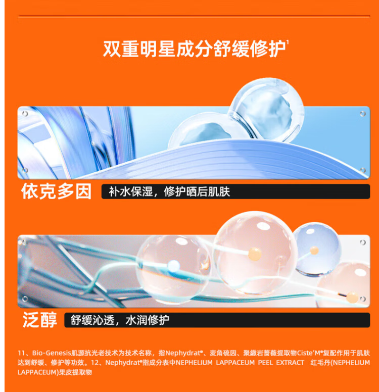 佰氏佳品 泰国进口MISTlNE防晒霜女士学生小黄帽户外防水防汗SPF50+ 泰国2023新版40ml*2瓶