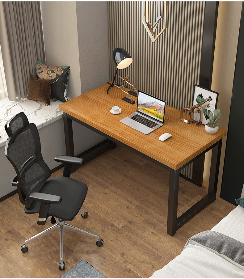 台式电脑桌 简约办公工作台桌子学生家用卧室书桌写字桌 80*60*75cm